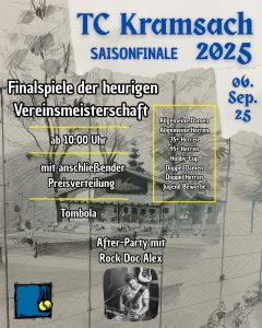 Finalspiele der Vereinsmeisterschaft 2025
